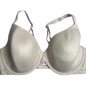 Victoria's Secret Line Perfect Coverage Cream Bra 34DD
